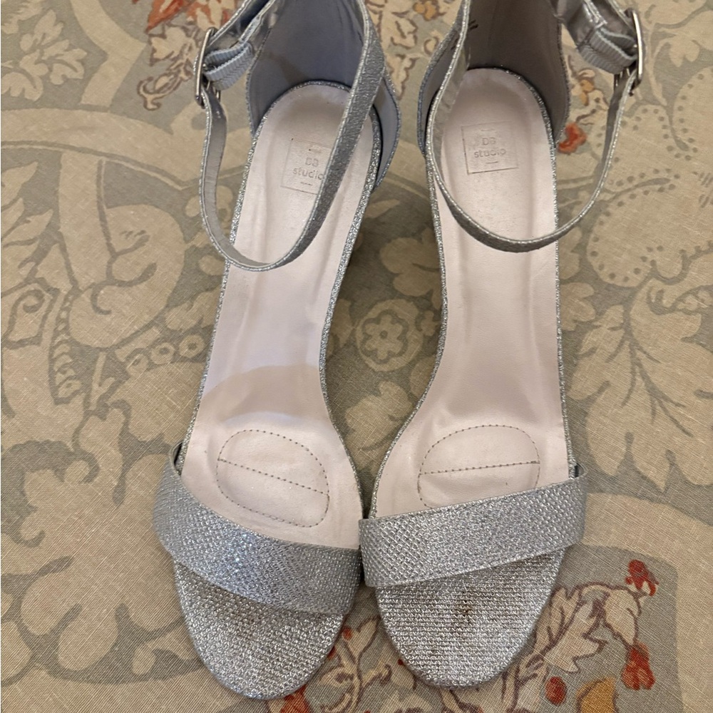 Silver Women's Sandals 8.5